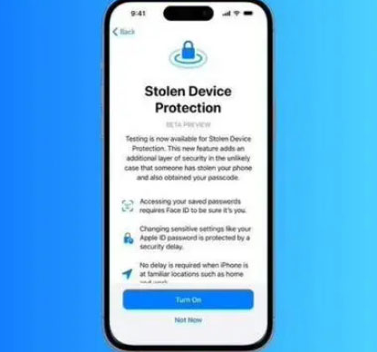 甘肃苹果授权维修店分享被盗设备保护功能开启方法 