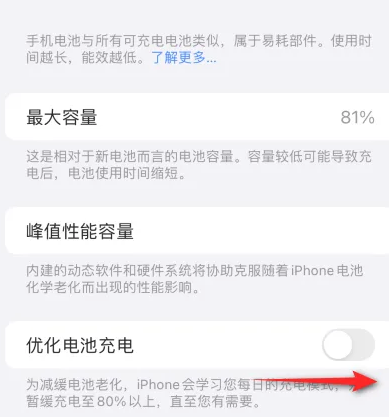 甘肃苹果15维修分享iPhone15充电到80%就充不进电了怎么办 