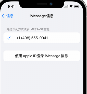 甘肃apple维修iPhone上无法正常发送iMessage信息