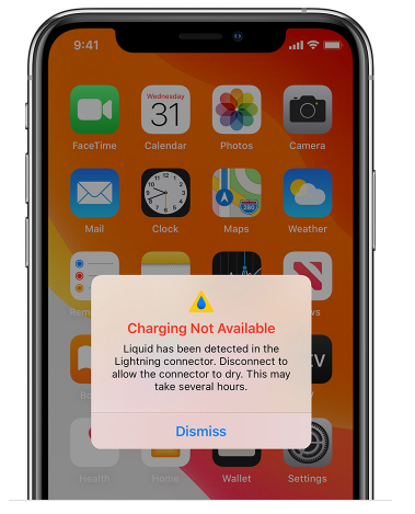 甘肃苹果14维修店分享iPhone 14 不小心被打湿怎么办 