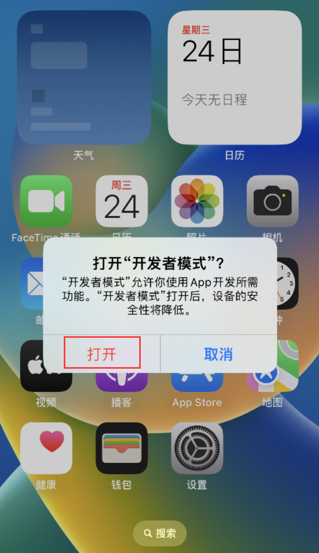 甘肃苹果手机维修分享如何打开开发者模式 